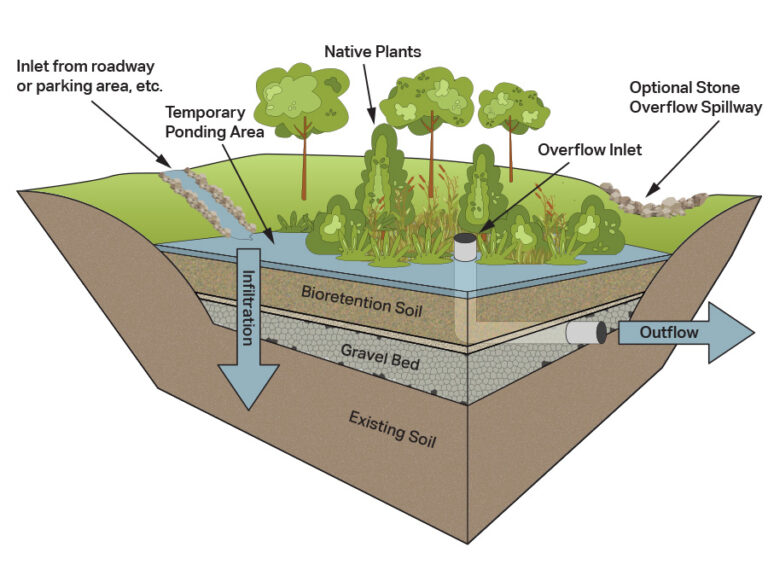 East Coast Civil Group | Bioretention Ponds