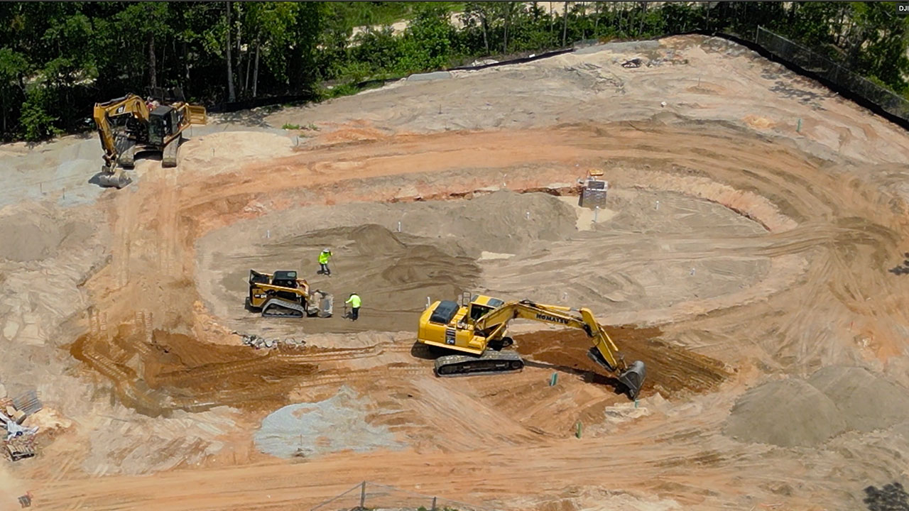 As an established and trusted civil contractor, East Coast Civil Group is experienced in the construction of bioretention ponds of all sizes.